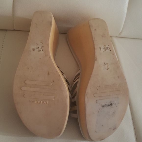 BCBGirls Wooden Wedge Sandals - Picture 4 of 4